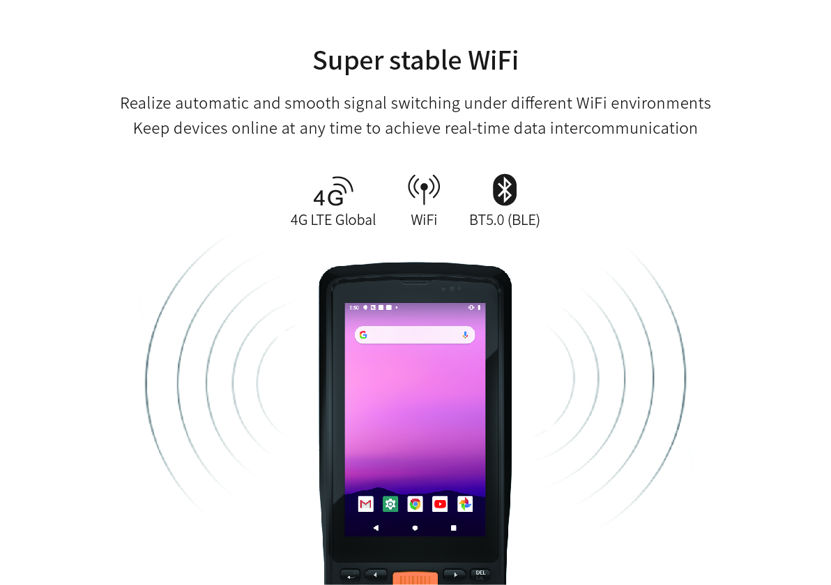 Android Rugged Handheld
