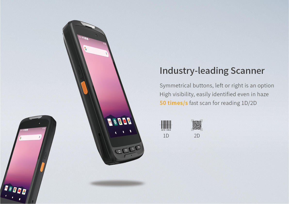 EM-T50 5-inch Rugged Handheld
