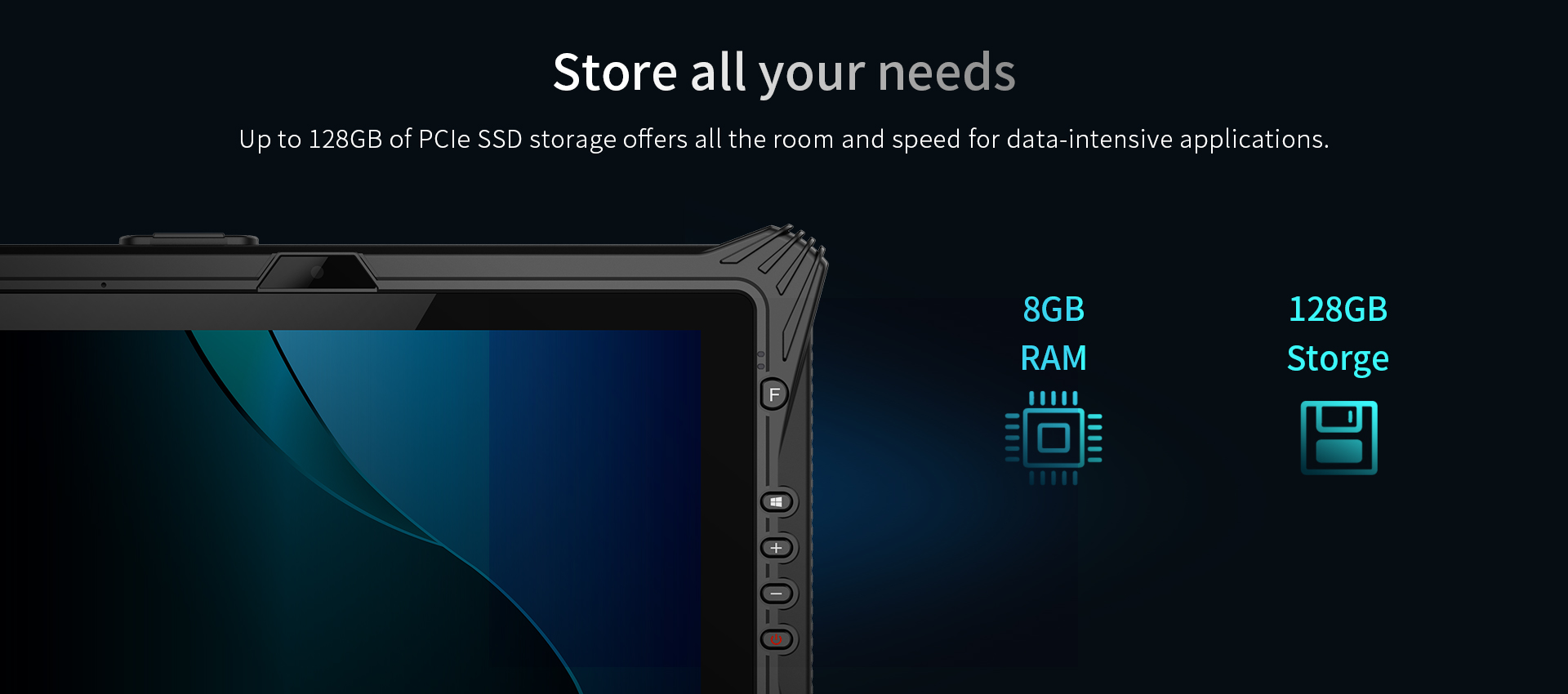 intel rugged tablet