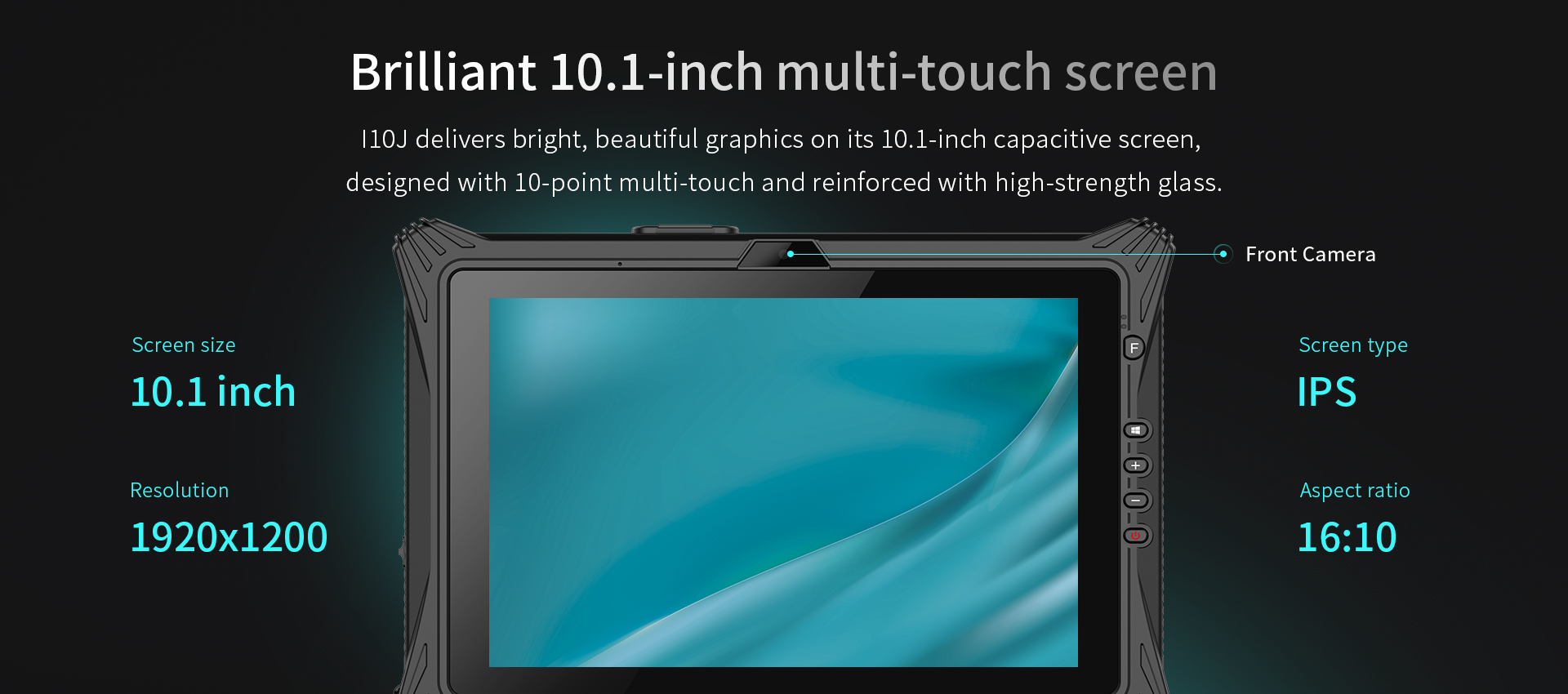EM-I10J Intel Quad Core Rugged Tablet PC