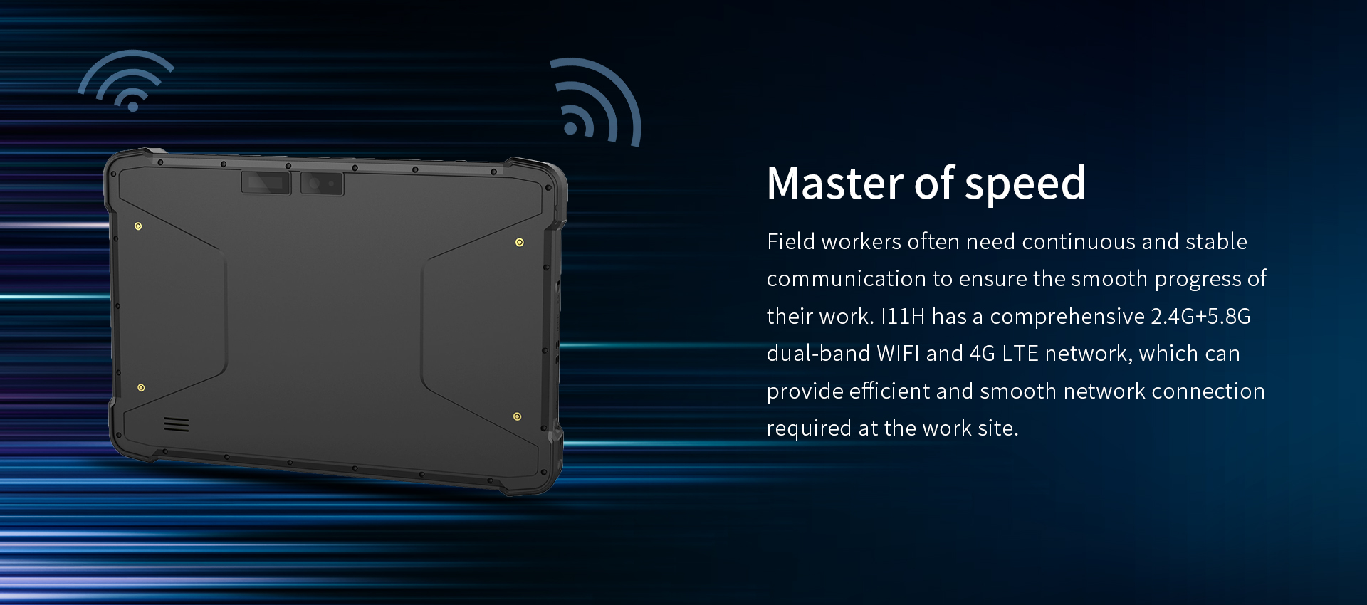 Window 10 Quad-core Rugged Tablet T1 Series