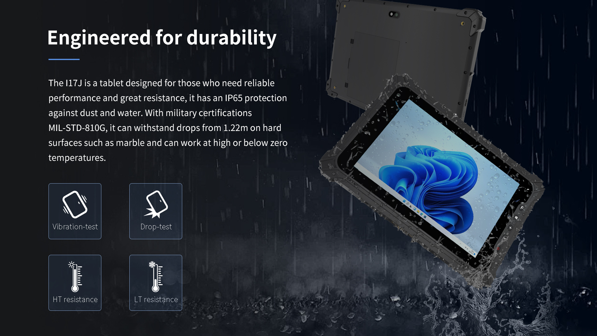 Rugged Tablet PC Multi-touch Screen