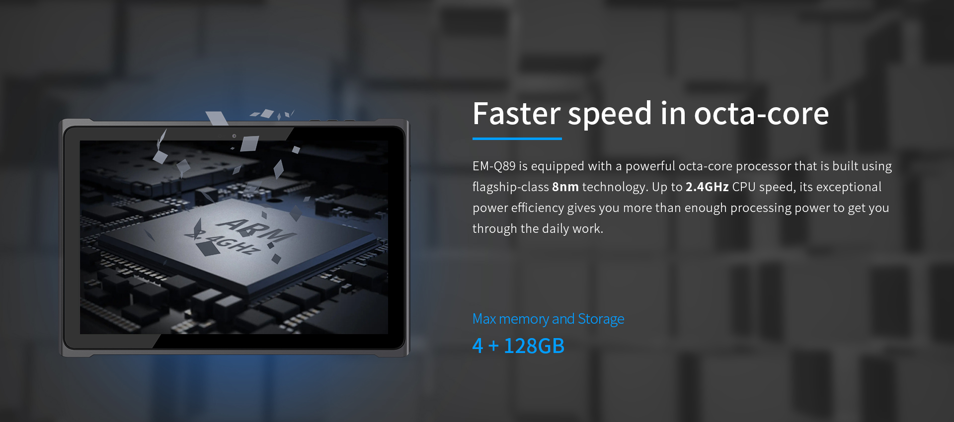 2.4ghz rugged tablet