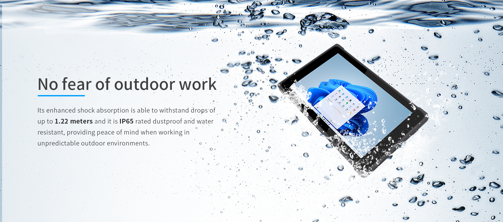 ARM Core 2.4GHz Rugged Tablet