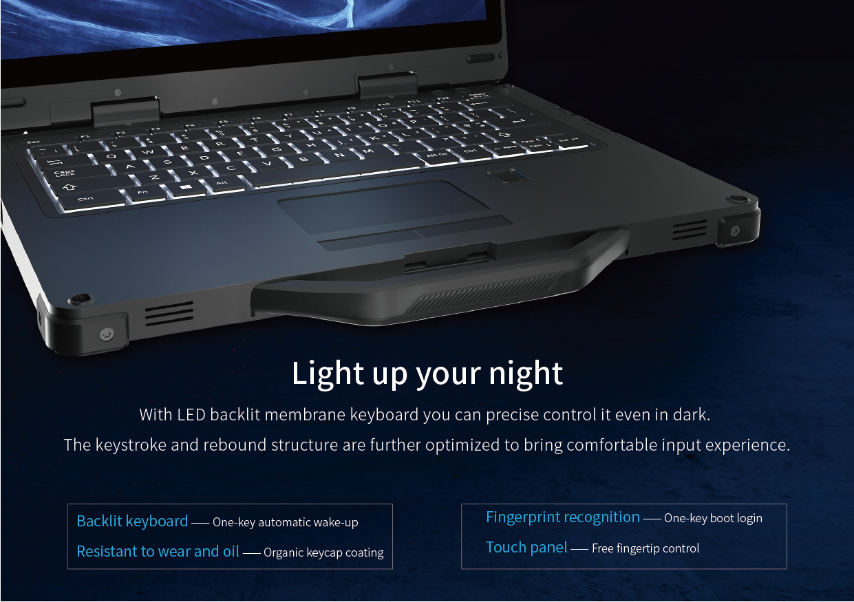 EM-X33 13.3 inch Intel Rugged Laptop