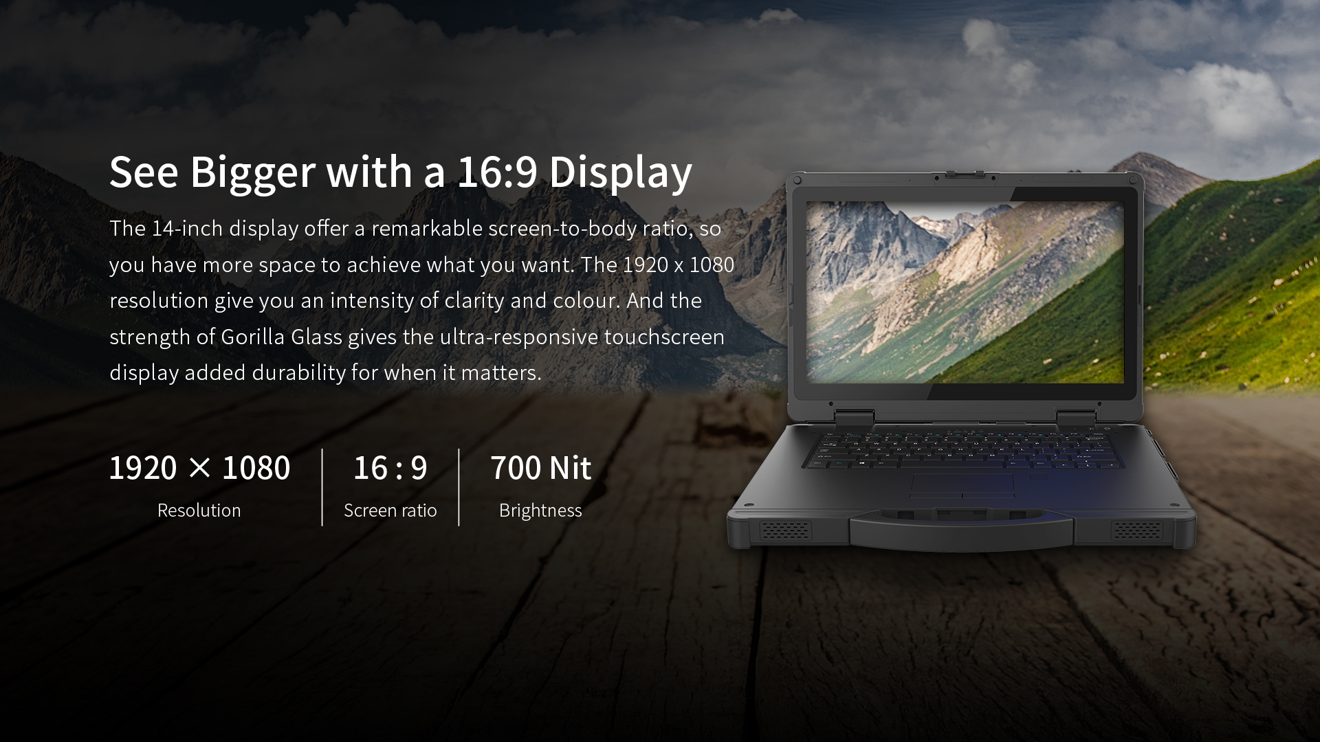 Fully Rugged Notebook
