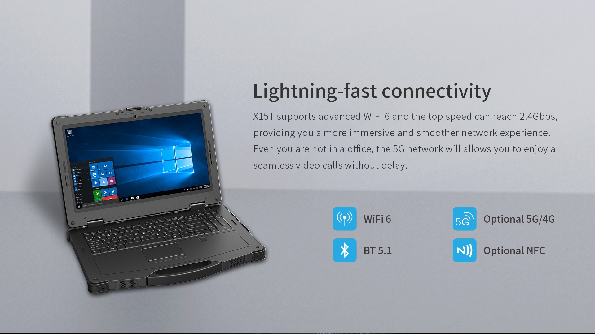 Windows 10/11 Rugged Notebook